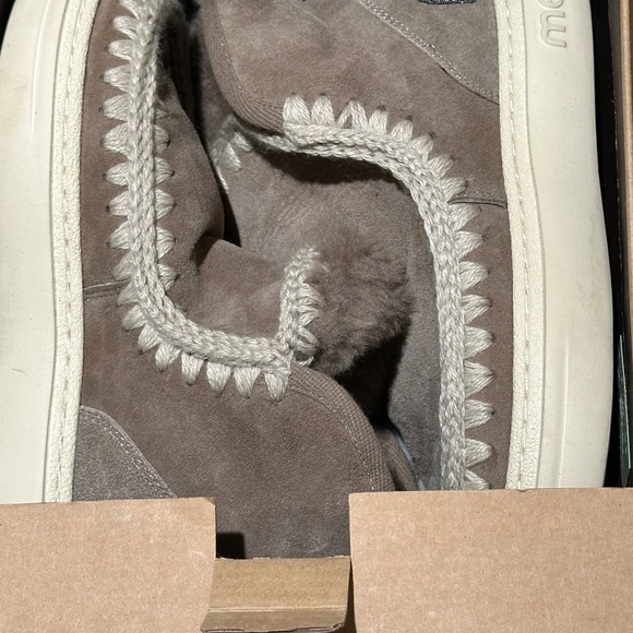 Mou Eskimo 18 Women’s Boots Elephant Grey New with original box - Picture 8 of 10